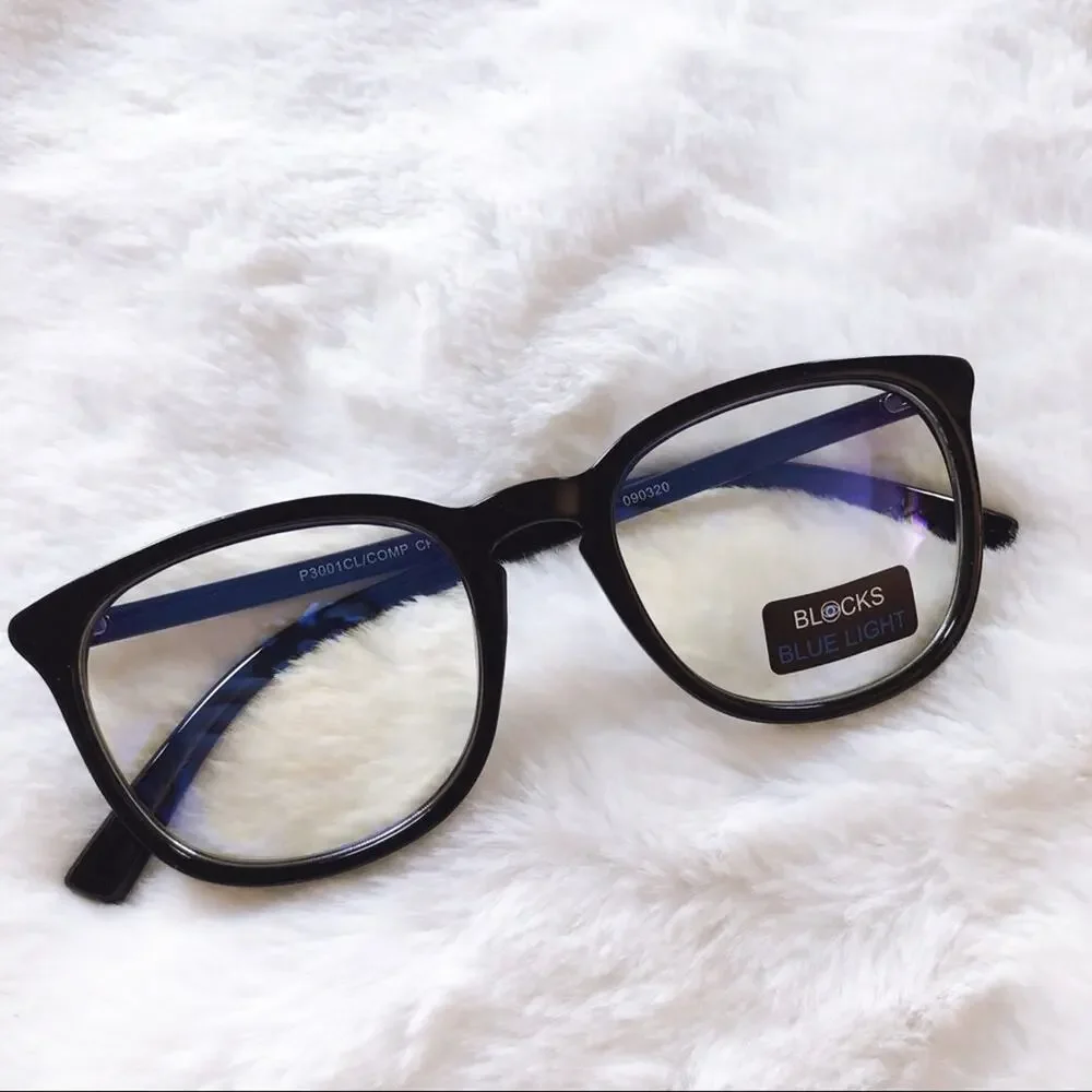 Sienna Black Computer Blue Light Glasses